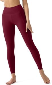 High Elastic Women <b>Leggings</b> Soft Fabric Yoga Pants Squat Proof Workout Tights Comfortable Gym Wear Stretch Fitness Activewear - Product Image 3