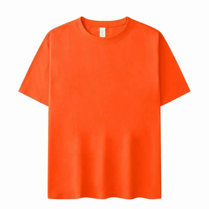 T-shirt pour homme avec logo personnalisé en gros, surdimensionné, respirant, de qualité supérieure, décontracté, col rond, manches courtes - Product Image 1