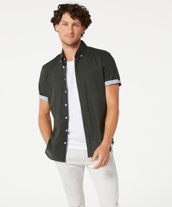 Camisa de Manga Corta para Hombre, Estampado Floral Tropical Hawaiano, Casual de Playa, con Botones, para Vacaciones de Verano, Colorida, de Algodón - Product Image 2