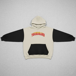 Vente en gros OEM – Sweats à capuche décontractés d'hiver en coton 100 % de haute qualité, coupe oversize, grammage lourd, avec logo personnalisé sérigraphié ou brodé - Product Image 1