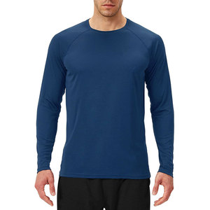 Econex Sports Spandex/Polyester Rashguard BJJ à manches longues avec logo personnalisé sur le devant par sublimation - Séchage rapide UPF50+ - Product Image 4