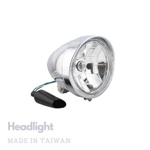 Conjunto de faro para motocicleta JY-22M2, faro delantero de estilo retro para motocicleta, reemplazo de 6V/12V - Product Image 1