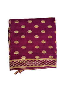 Dupatta Jacquard con Estampado de Lámina de Vino y Diseño a Cuadros Kota Doria, Ligera, Prenda Étnica Tradicional, Accesorio de Moda Elegante para Mujeres y Niñas - Product Image 2