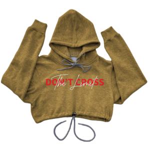 เสื้อฮู้ดดี้ครอปทรงบ็อกซี่ สไตล์สตรีทแวร์ ผ้าฟลีซเนื้อนุ่ม คุณภาพพรีเมียมจากโรงงานผู้ผลิต (OEM) สำหรับฤดูหนาว ผลิตจากผ้าฝ้าย 100% เป็นมิตรต่อสิ่งแวดล้อม เสื้อครอปท็อปสำหรับผู้หญิง - Product Image 2