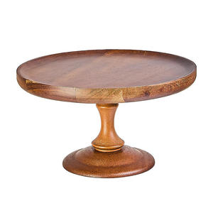 Nuevo Soporte para Pastel de Madera de Lujo Hecho a Mano con Base de Madera, Ecológico, con Forma Personalizada, Diseño Novedoso para Decoración de Fiestas, Venta al por Mayor - Product Image 6