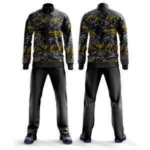 Premium 100% Cotton Printed Solid Heavyweight Hooded Tracksuit Custom Team Wear Sports Training Suit Personalized Branding - Product Image 6