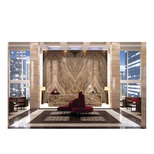 Grands carreaux de dalle de porcelaine de luxe 1200x3200 Surface mate Imperméable au feu Antidérapant Carreaux de mur de sol au design moderne - Product Image 6