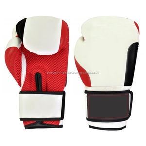 Prix de gros 100% équipement de boxe en cuir de vachette dernière conception gants de compétition professionnels avec fermeture à lacets - Product Image 4