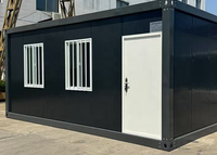 Conteneur d'expédition mobile extensible 20/40 pieds, maison préfabriquée