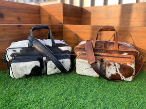 Bolsa de pañales de marca personalizada de cuero de vaca, pequeño vaquero occidental, accesorios para bebés, regalo de embarazo, regalo para Baby Shower, recién nacido - Product Image 5