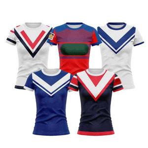 Uniformes de Rugby Transpirables de Alta Calidad al por Mayor, Camisetas de Fútbol Americano Bordadas y Cosidas - Product Image 2