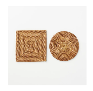 Customised Size & Shape Boho rattan <b>Table</b> <b>Coaster</b> for Dinner Home Decor Accessories With Amazing Price - Product Image 3