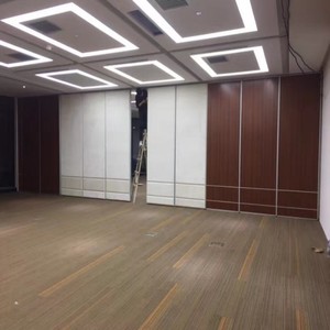 Panneaux acoustiques mobiles en MDF de 85 mm pour hôtels et bureaux, finition stratifiée, séparation des zones de réunion et de travail - Product Image 5