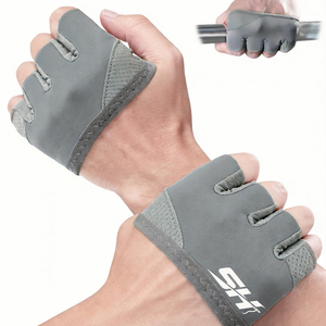 Gants de fitness sans doigts durables, de haute qualité, fabriqués sur mesure, avec une adhérence et un soutien améliorés pour toutes vos activités de musculation. - Product Image 1