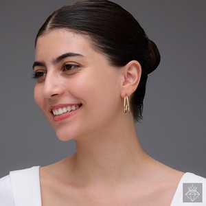 Ensemble de bijoux tendance Evergreen Boucles et cerceaux élégants PRAO Premium Collection - Product Image 3