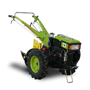 2 Wheel Farm Tractor <b>Walking</b> Tractor Agricultural Tiller <b>Machine</b> Diesel Engine Cultivator <b>for</b> Farm Field Plowing - Product Image 2