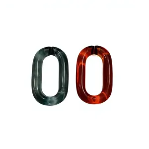resin chain resin link chain <b>acrylic</b> resin chain decorative resin chain handmade resin chain resin chain decor resin chain - Product Image 1