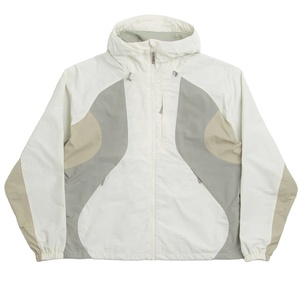 Chaqueta Cortavientos Impermeable con Capucha y Media Cremallera para Hombre, Ligera, 100% Nailon, Personalizada - Product Image 1