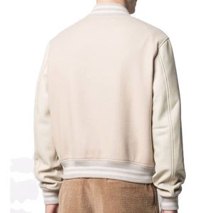 OEM logotipo personalizado lana virgen bordado béisbol Letterman Varsity chaqueta para los hombres mejor calidad moda desgaste chaquetas para hombres - Product Image 5