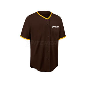 Uniforme de Béisbol Duradero, Transpirable y Ecológico para Hombre, Pantalones de Jersey Cómodos, Impresión de Número y Logotipo Personalizados, Ligero, Deportivo - Product Image 3