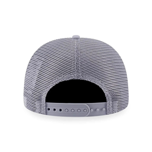 Wholesale Light Grey Trucker Hat Mesh Back Adjustable Snapback <b>Cap</b> Minimal <b>Plain</b> Front Custom Logo Summer Breathable Casual <b>Cap</b> - Product Image 6