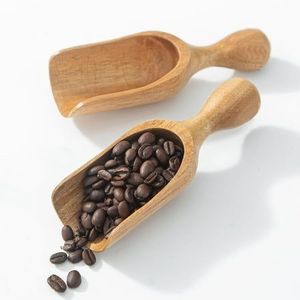 Cuillère doseuse en bois naturel écologique avec capacités de 10 ml/20 ml/30 ml et poignées longues et courtes pour une utilisation en cuisine et en salle de bain - Product Image 4