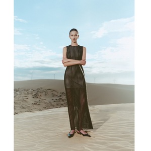 Vestidos de Mujer al por Mayor con Soporte ODM, Elegantes Vestidos LUNAIRIS, Vestidos Maxi sin Mangas, Corte Recto y Ajuste Suave, Casuales para Mujer - Product Image 3