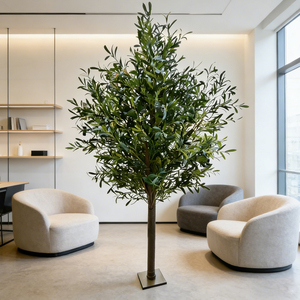 Olivos artificiales, decoración de árboles y grandes adornos para árboles pueden ser utilizados para decorar tiendas de ropa y paisajes de hoteles. - Product Image 2