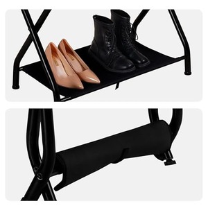 Estante Metálico Plegable con Recubrimiento en Polvo, Clásico, Independiente, Preensamblado, de Varios Niveles para Interiores - Product Image 3