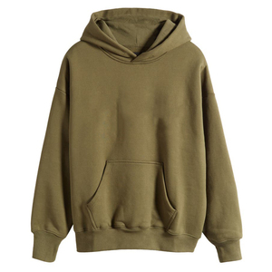 Custom Men's Winter Half <b>Zip</b> Velour Hoodies Oversized Fit Streetwear Heavyweight Cotton Waterproof Eco-Friendly Vintage <b>Hooded</b> - Product Image 5