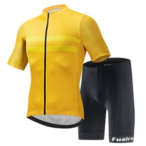 Ensemble de maillot de cyclisme personnalisé respirant de haute qualité pour hommes et femmes, équipe professionnelle, sublimation, spandex/polyester, manches courtes - Product Image 5