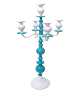 Candelabre Premium Vantage Premium coloré pour mariages, revêtement en poudre d'aluminium, multicolore, vente chaude, nouveau design - Product Image 1