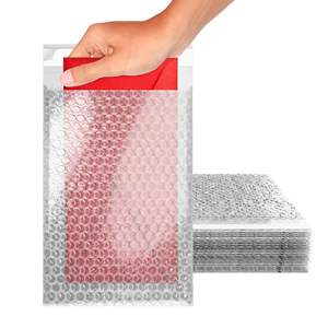 Confezione da 150 pezzi trasparente da 7X11.5 pollici sacchetti a bolle in polietilene autosigillanti per la spedizione di buste - Product Image 1