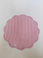 Napperon moderne en coton matelassé réversible rose léopard, fin, lavable en machine, multi-formes, personnalisable, style Rajasthan