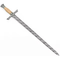 Vente en gros d'épées personnalisées en acier inoxydable faites à la main, épées du Seigneur des Anneaux, épées vikings antiques pour l'extérieur