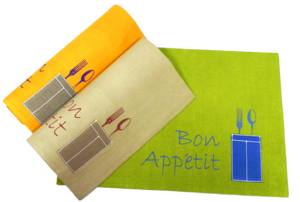 Mantel Individual Hecho a Mano 100% Algodón Impermeable para Comedor, Bodas, Fiestas, Eventos en el Hogar, Estilo Moderno, Personalizable, Más Vendido - Product Image 3