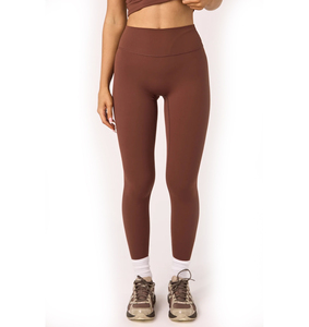 Leggings Cortos para Mujer, Cintura Alta, Largos, Elásticos, para Yoga, Ejercicio, Fitness, Cintura Elástica Suave, Color Sólido, Personalizados - Product Image 5