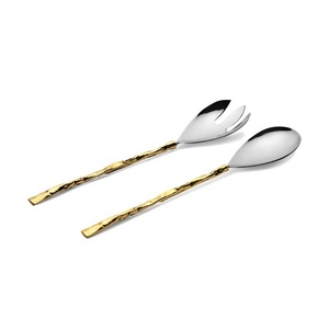 Ensemble de fourchettes de cuisine polyvalentes en métal pour table à manger, restaurant, en acier inoxydable, finition durable - Product Image 3