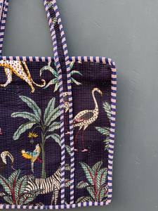 Bolsos de Mano de Algodón Grandes y Modernos Personalizados para Mujer, Bolsos de Compras de Verano y Primavera para la Playa, con Cierre de Cremallera, Bolso de Hombro - Product Image 2