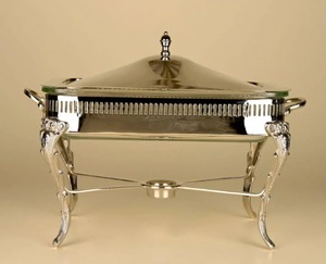 ถาดอุ่นอาหารสแตนเลสทรงสี่เหลี่ยม ทนทาน พร้อมฝาปิด สำหรับงานจัดเลี้ยงและงานอีเว้นท์ ราคาดีที่สุด - Product Image 3