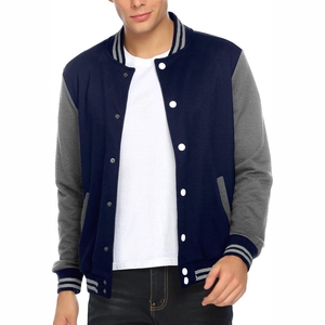 Veste universitaire de haute qualité, veste personnalisée de style baseball pour hommes et femmes, fabricant OEM ODM en gros, vestes unisexes - Product Image 1