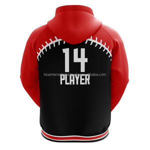 Sudaderas de Béisbol Sublimadas para Hombre, Invierno, 100% Poliéster, Nuevo Estilo, Venta al Por Mayor, Ropa Deportiva - Product Image 6