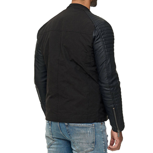 Men's <b>Jackets</b> Leather Sleeve Bomber Baseball Letterman Verity <b>Jackets</b> - Product Image 4