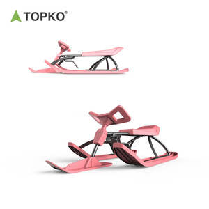 รถเลื่อนหิมะคุณภาพสูง TOPKO สำหรับเด็กและผู้ใหญ่ ใช้ได้กับสกี สโนว์บอร์ด สโนว์โมบิล มอเตอร์ไซค์ บนพื้นที่หิมะ - Product Image 1