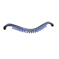 Bandeau à sourcils de cheval en Big Bling Bridle Big Crystal Brow Band pour chevaux