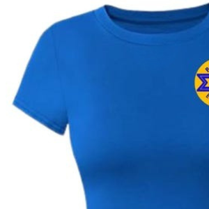 Vestido Midi Ajustado Sigma Gamma Rho para Mujer, Personalizado con Letras Griegas, Manga Corta, Cuello Redondo, Cintura Fruncida, Ropa Casual para Fiesta de Hermandad - Product Image 3