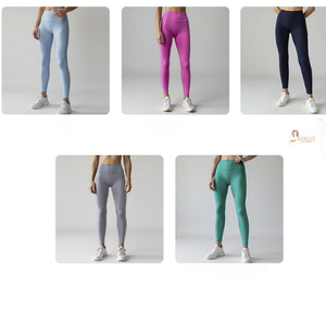 Nuevos Leggings Deportivos Casuales Sin Costuras de Alta Calidad, Transpirables, de Cintura Alta, para Pilates, Entrenamiento, Yoga y Gimnasio, para Mujer - Product Image 1