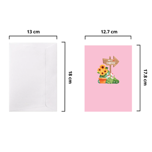 Custom Floral Garden 3D Pop Up Card, OEM/ODM Manufacturer <b>Handmade</b> 3D Greeting Card, Wholesale Flower Greeting Card <b>Paper</b> Gift - Product Image 2