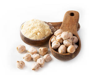 Poudre de protéines d'isolation de pois chiches de haute pureté à base de plantes FitTree International pour une nutrition saine, aliments sportifs, végétalien - Product Image 4