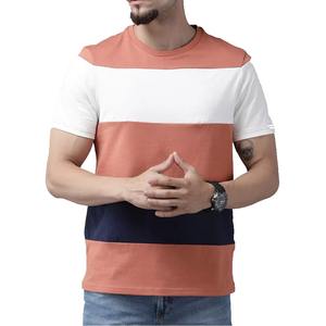 T-shirts pour hommes imprimés sur mesure de qualité supérieure, 100 % coton, coupe classique, poids de tissu moyen, manches courtes. - Product Image 4
